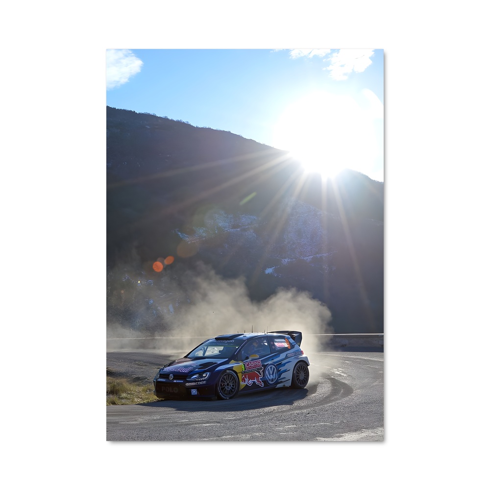 Poster Rallye Énergique